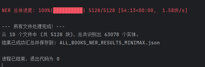NER系统处理中医古籍文本的界面展示